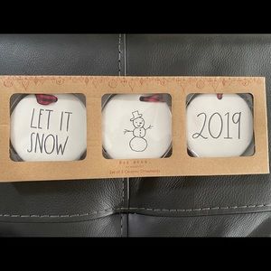 Rae Dunn 2019 Christmas ornaments
